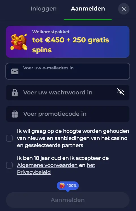 b7Casino sign up